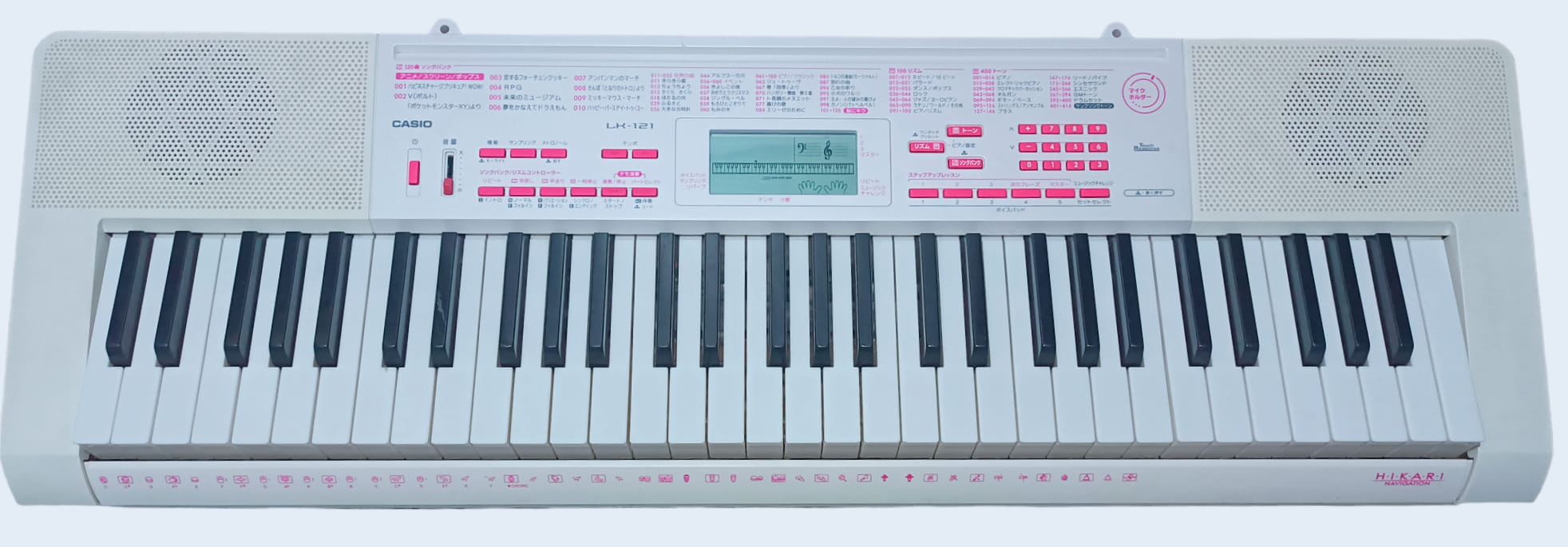 Casio LK 121 (Touch Response) ✓ 61 Keys ✓ With transpose feature 