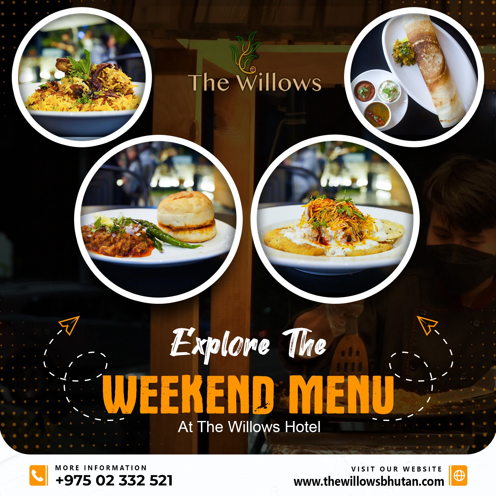 The Perfect Weekend Menu Awaits.... - The Willows Hotel | Facebook