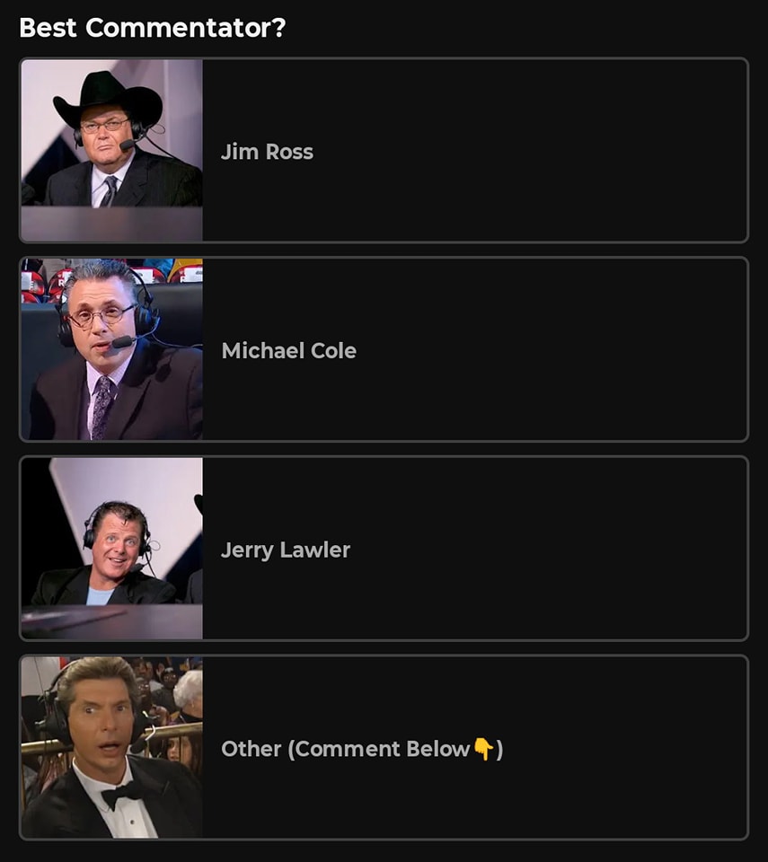 Wrestling - Who is the Best Commentator in WWE? #WWE #RawOnNetflix # ...