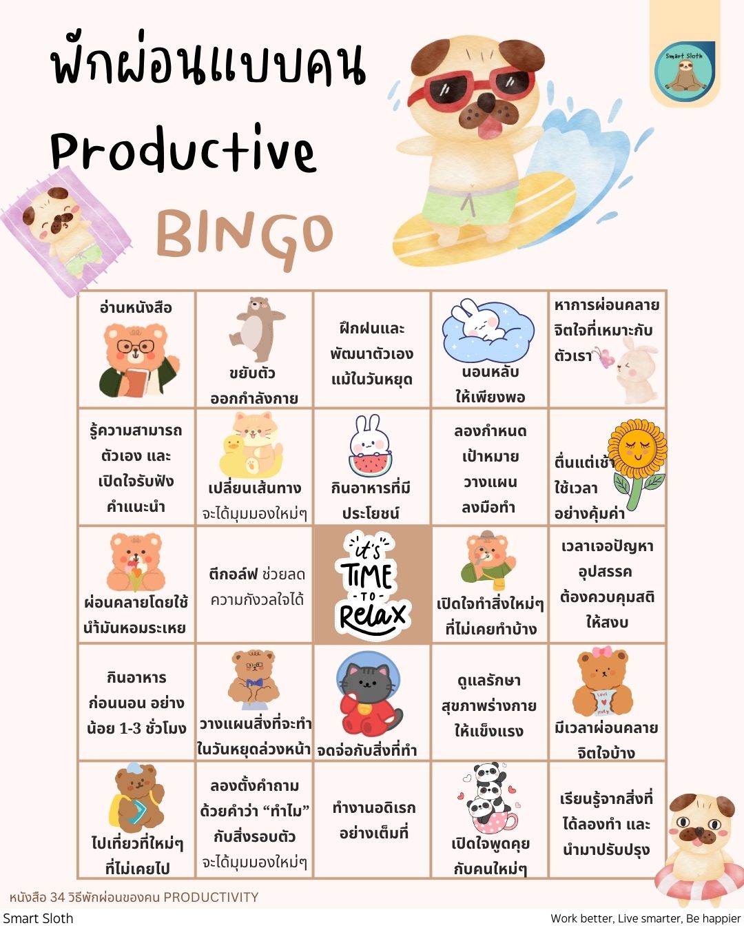 Smart Sloth - ลองมาพักผ่อนแบบคน productive กันเถอะ... | Facebook