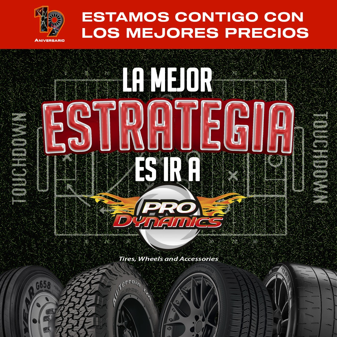 Prodynamics - ¡Anota un TOUCHDOWN con Prodynamics! 🏈 ¡Visítanos en ...