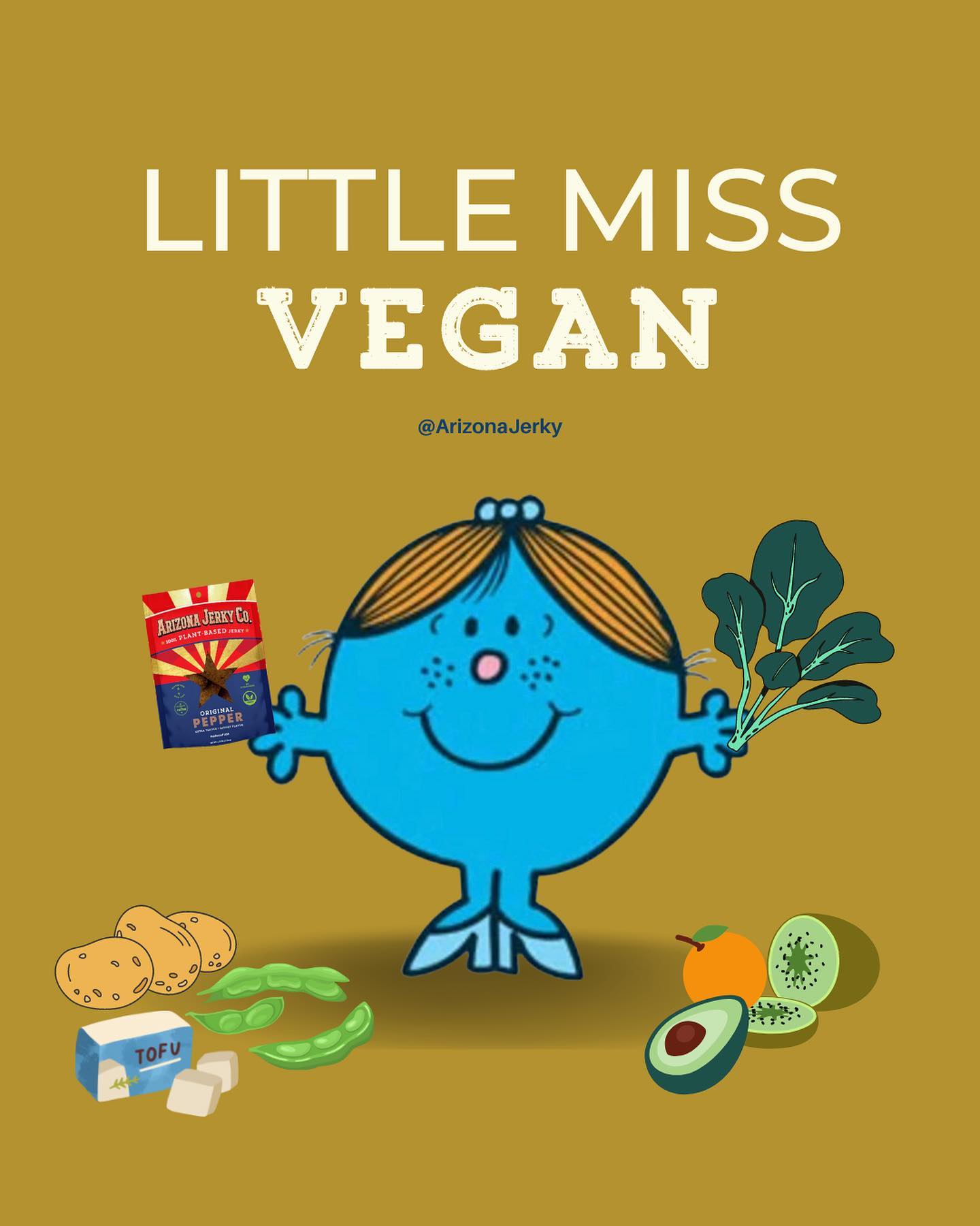 Little Miss Vegan Débardeur - Top Léger Et Confortable Pour Végétaliens Engagés