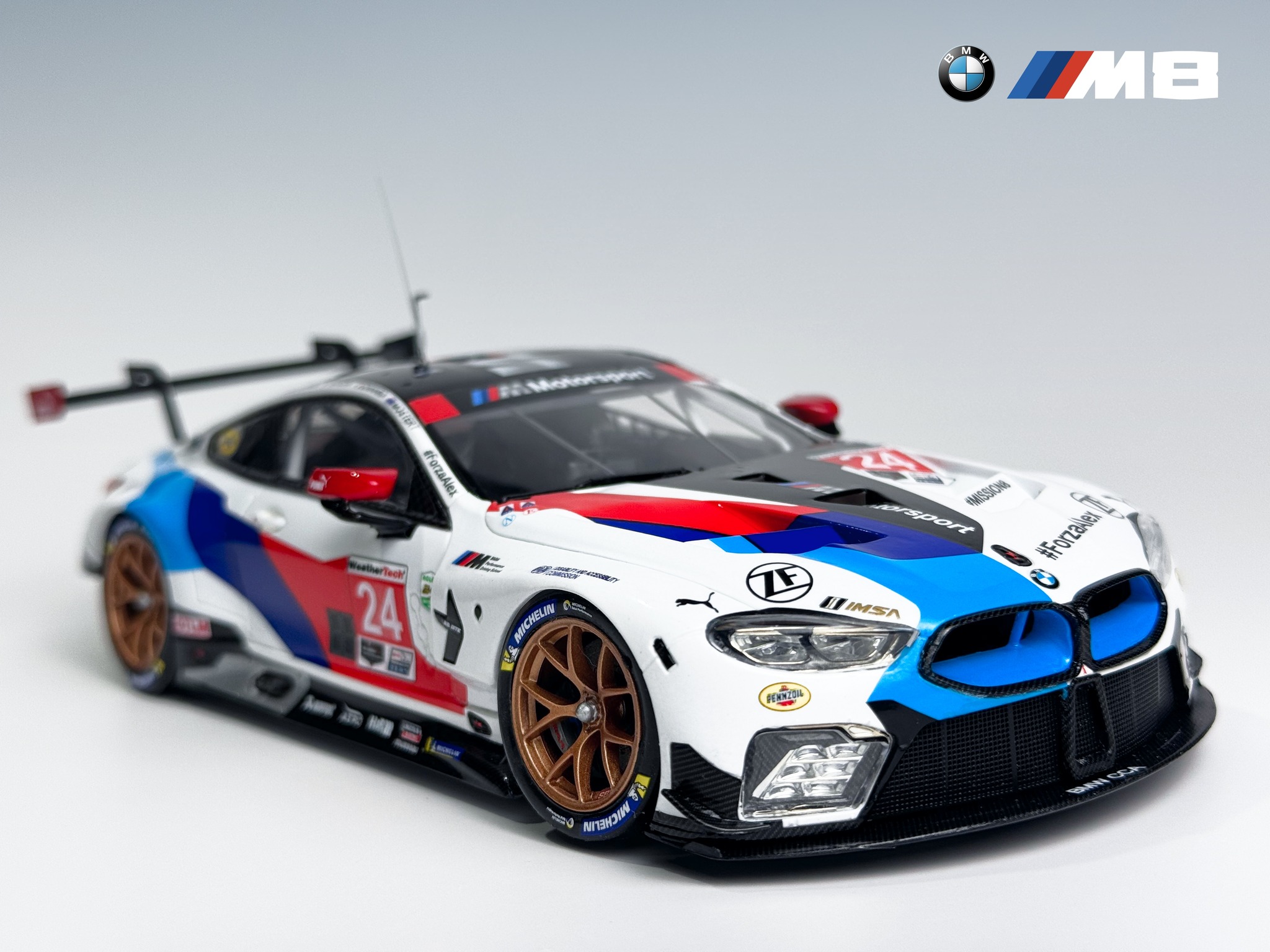 🏁 1:43 BMW M8 GTE LE MANS 2019 from TSM 🏁 Last year's BMW Le