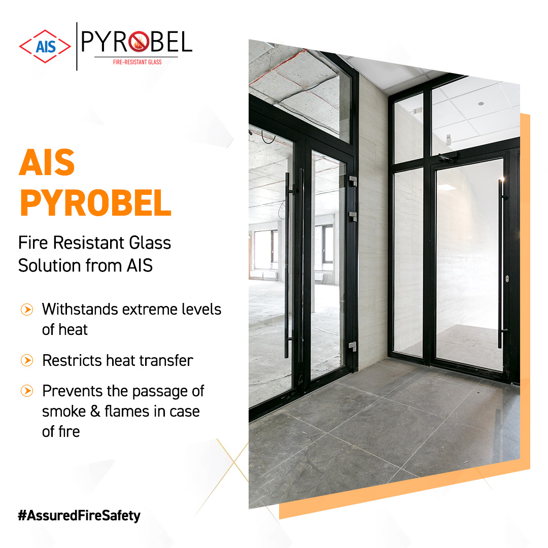 Asahi - AIS Pyrobel is a premium line of fire-resistant glass specially ...