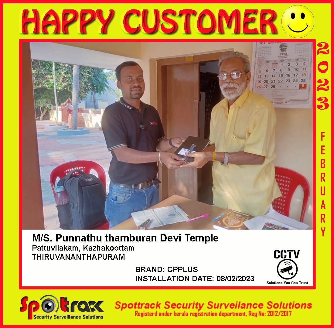 Our valuable... - Spottrack Security Surveillance Solutions