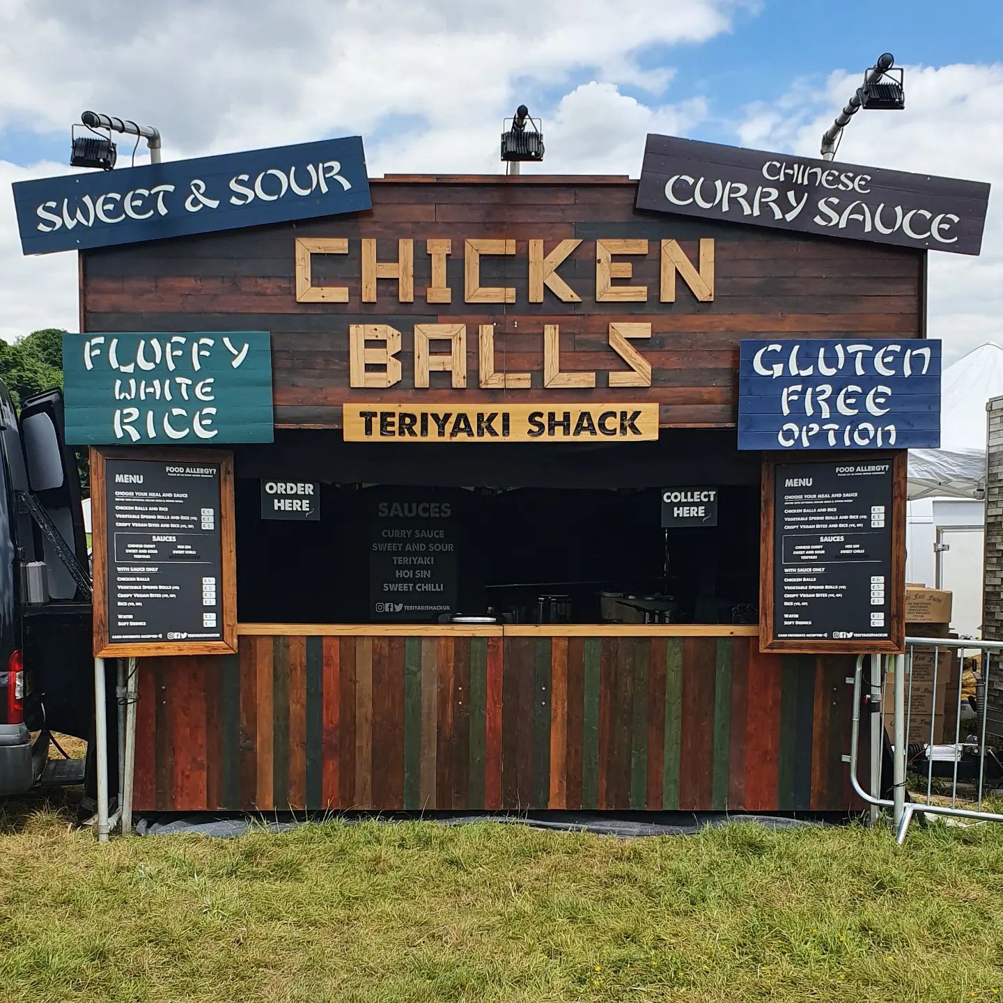Teriyaki Shack - The balls are back... Delighted to be...