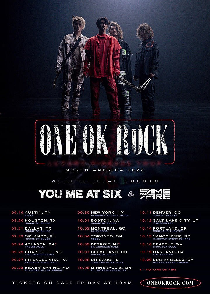 LOOK: ONE OK ROCK brings their massive DETOX Japan Tour 2025 show
