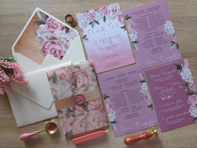 Events by Art - Soft Mauve Colors & Dainty Floral Themed... | Facebook