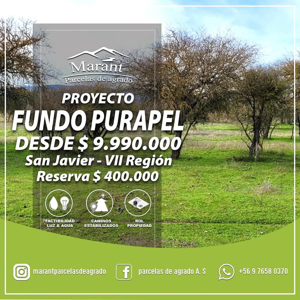 🏡 Proyecto Fundo Purapel San... - Parcelas de agrado A. S | Facebook