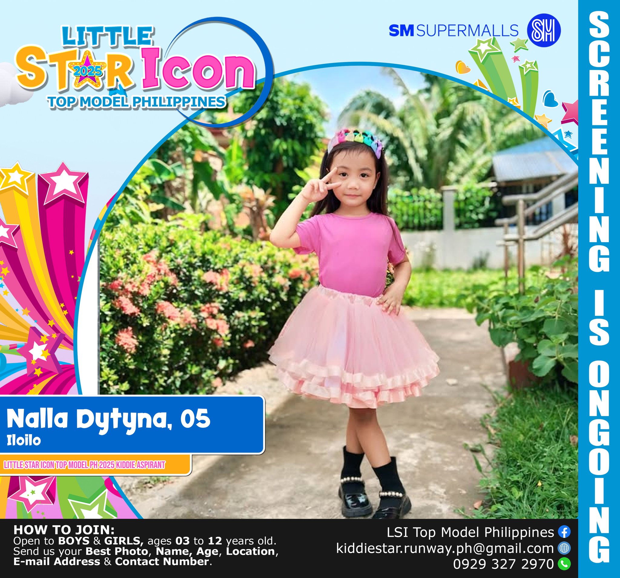 Little LITTLE STAR ICON TOP MODEL PHILIPPINES 2025 ONLINE SCREENING