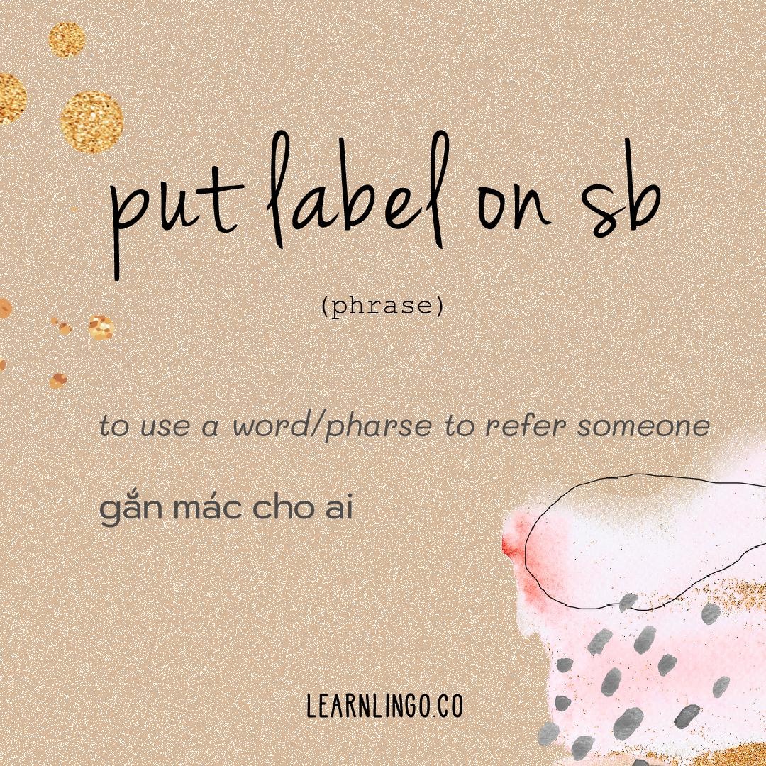 English - Word of the day: TO PUT LABEL ON SB Theo Wikipedia ...