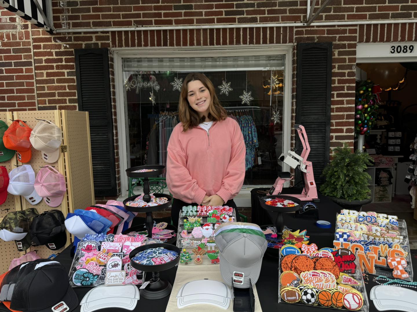 Red - Don’t forget our Trucker Hat Bar today 10-2! Come see Grace and ...