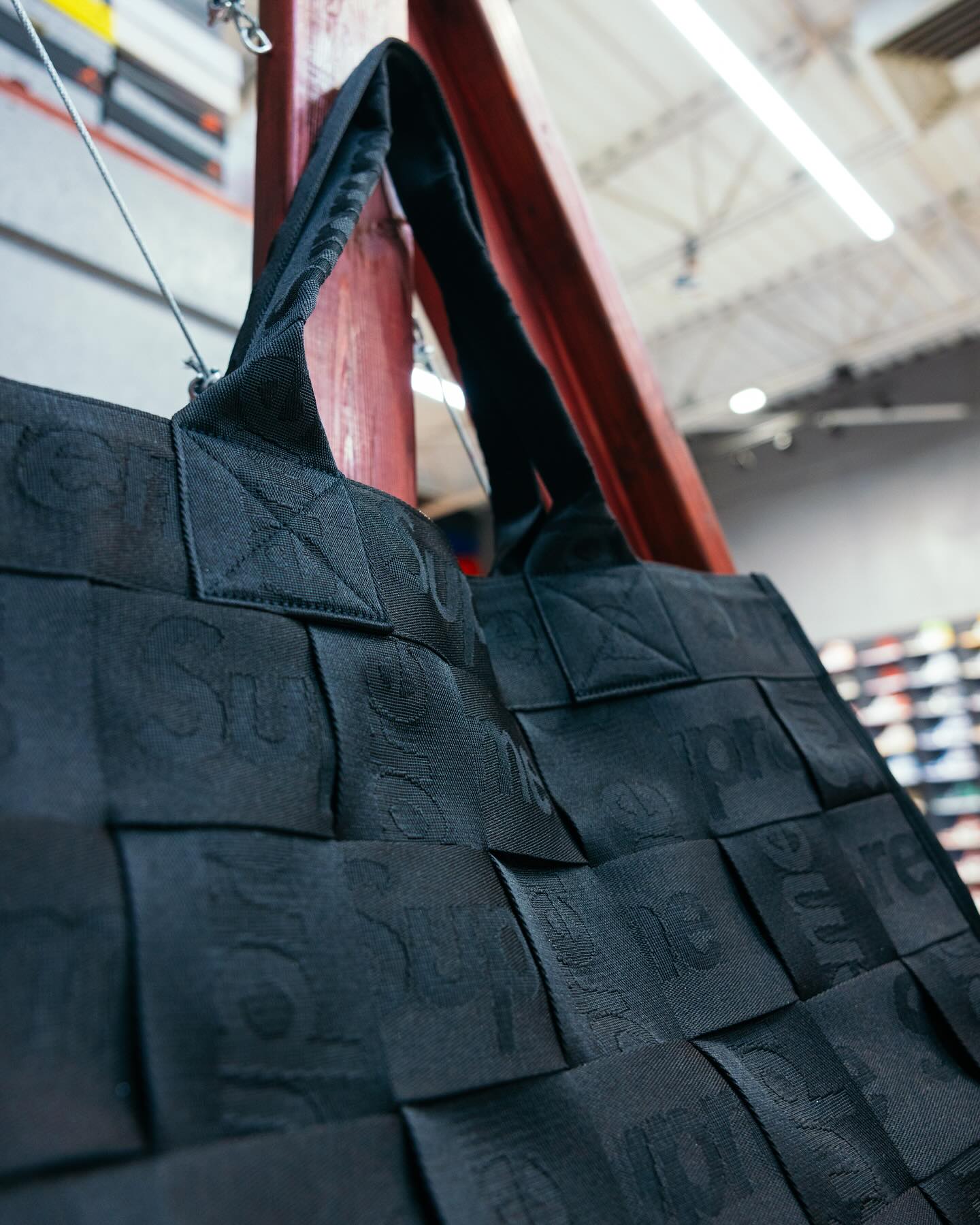 Supreme Canvas Tote Supreme Tote Bag Black Don