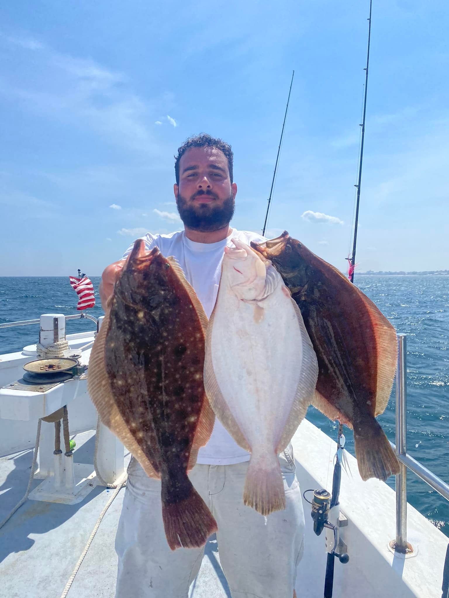 Had to work for them a bit today.... - Captain Cal 2 Belmar