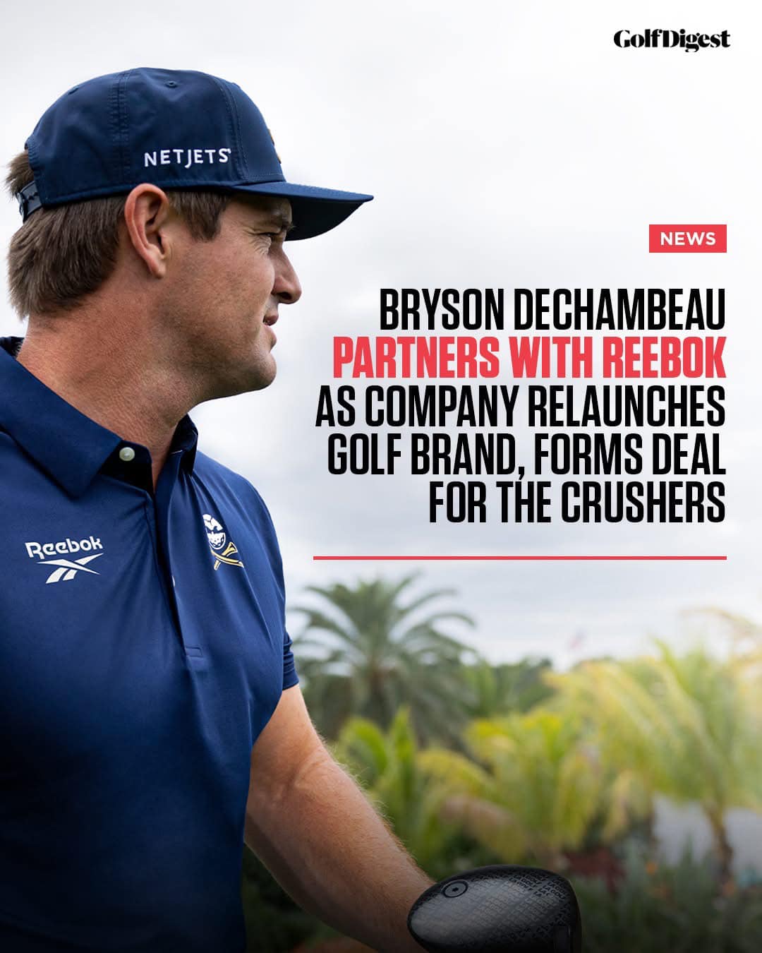 The two-time Major winner and his LIV Golf side, Crushers GC, will