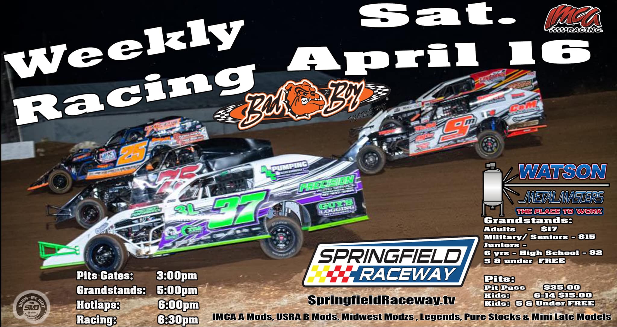 Springfield Raceway - For immediate release: Springfield Missouri Dirt ...