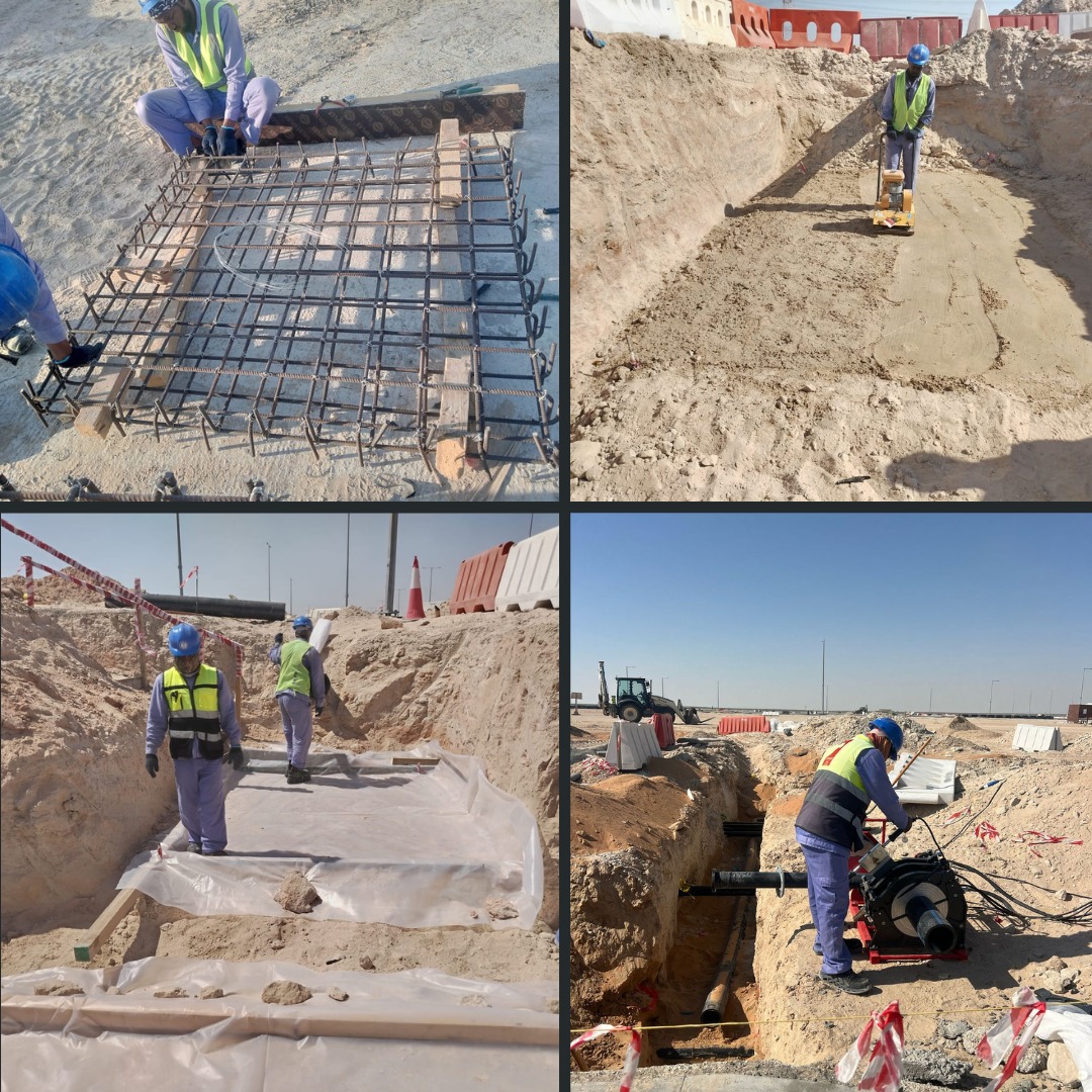 Cougar - 📍Mirfa Industrial Area – Potable Water Works Update ...