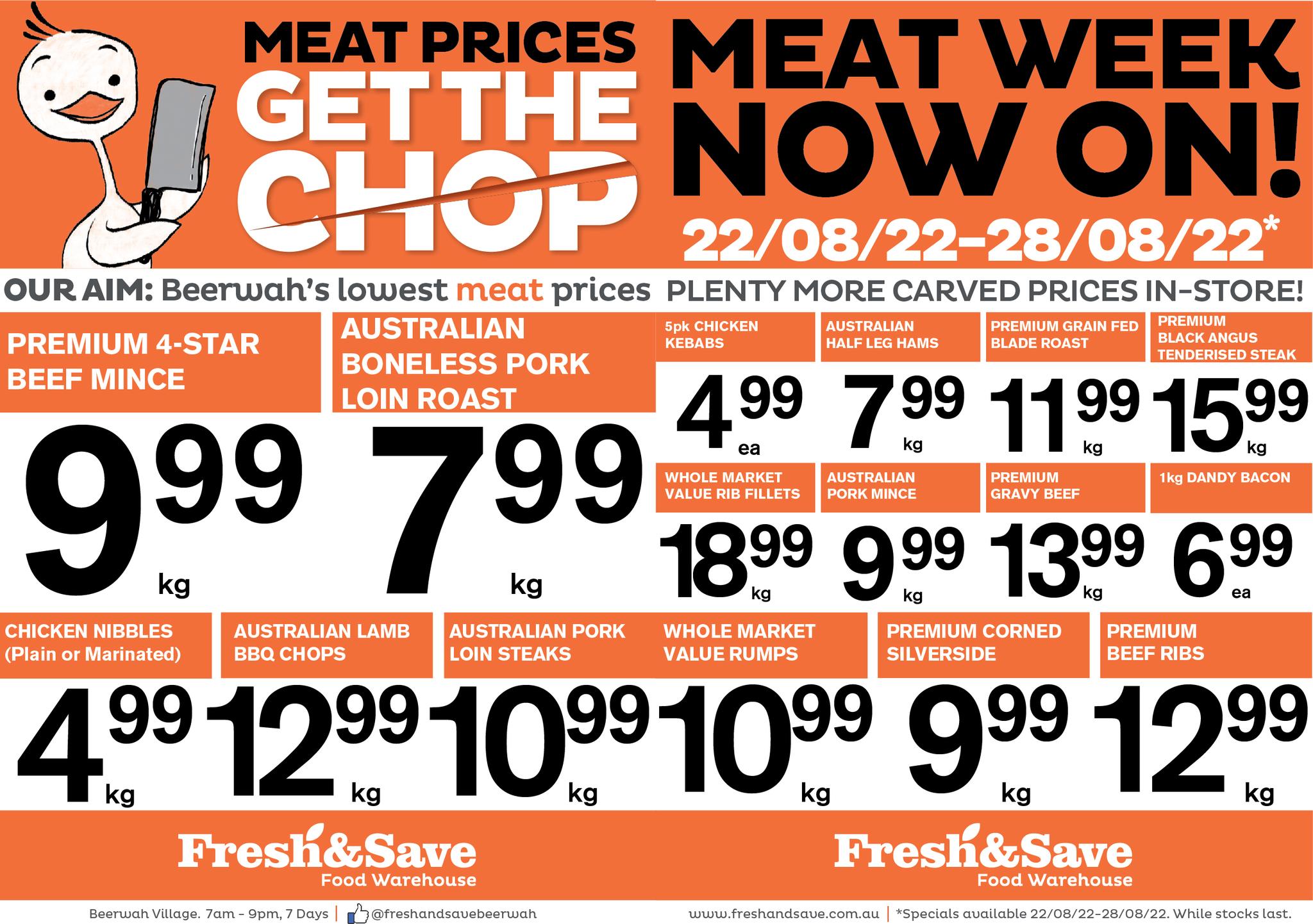 MEAT WEEK IS ON NOW AT FRESH &... - Fresh & Save Australia