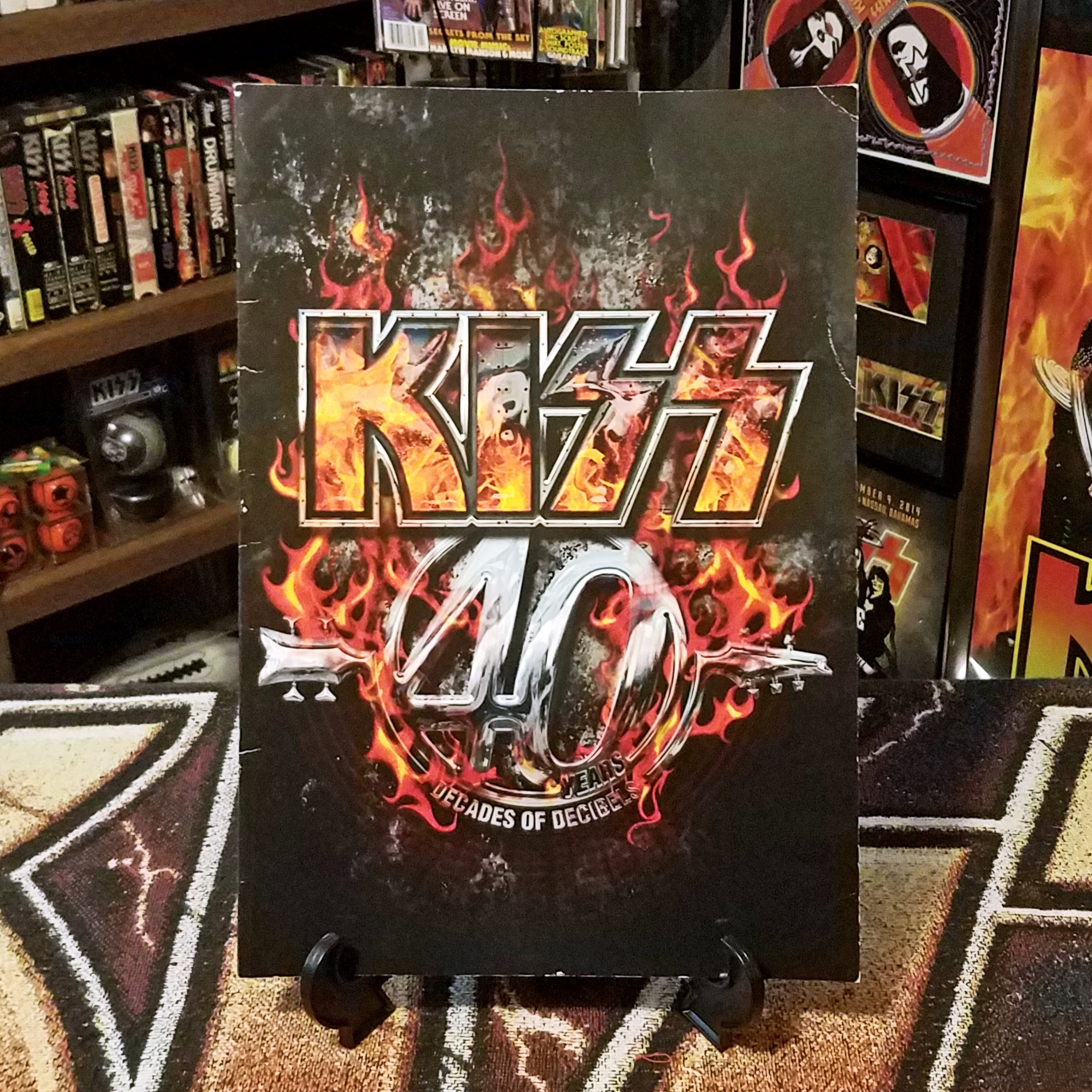 KISS 40th anniversary tour book collection series