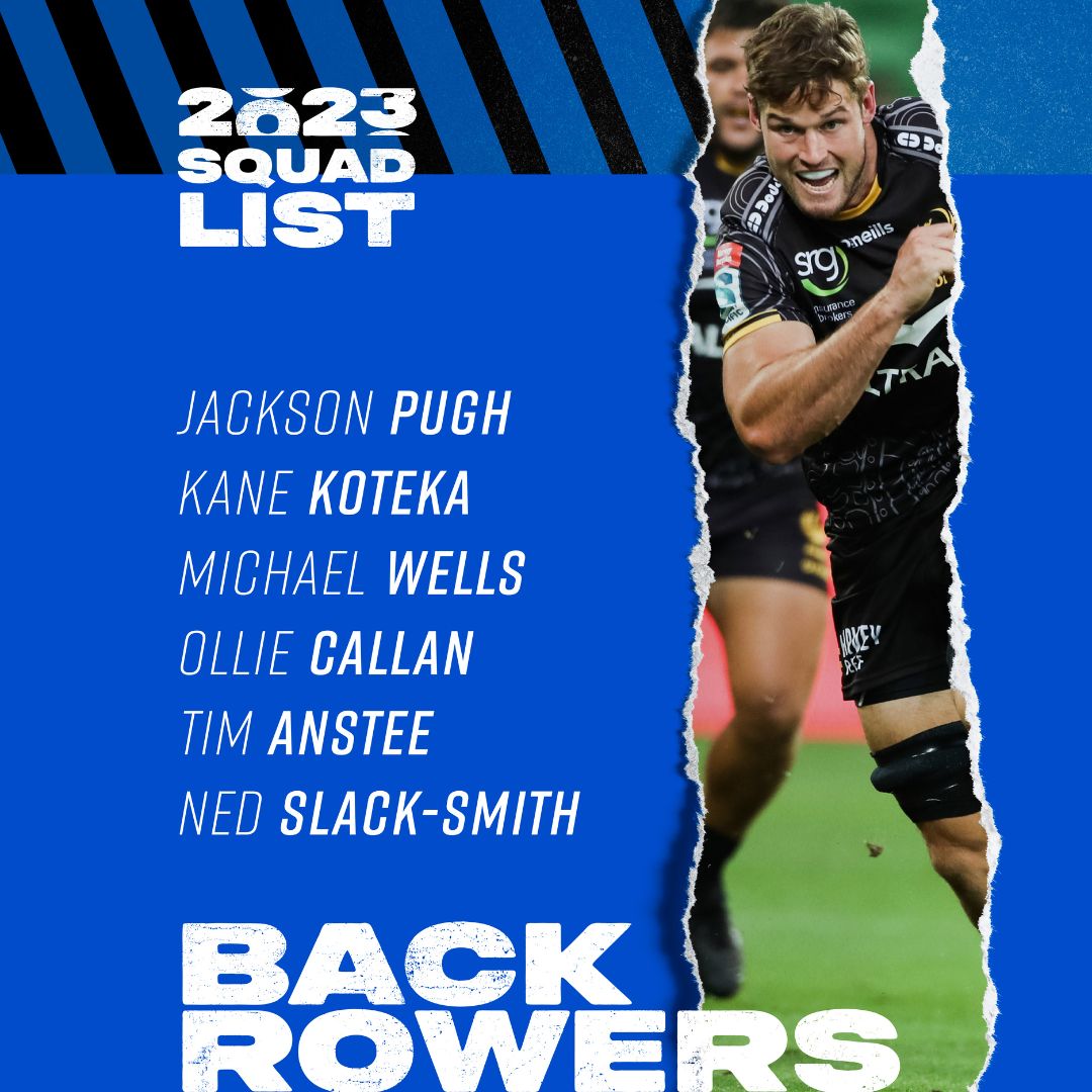 Western Force - The official 2023 Squad List has been...