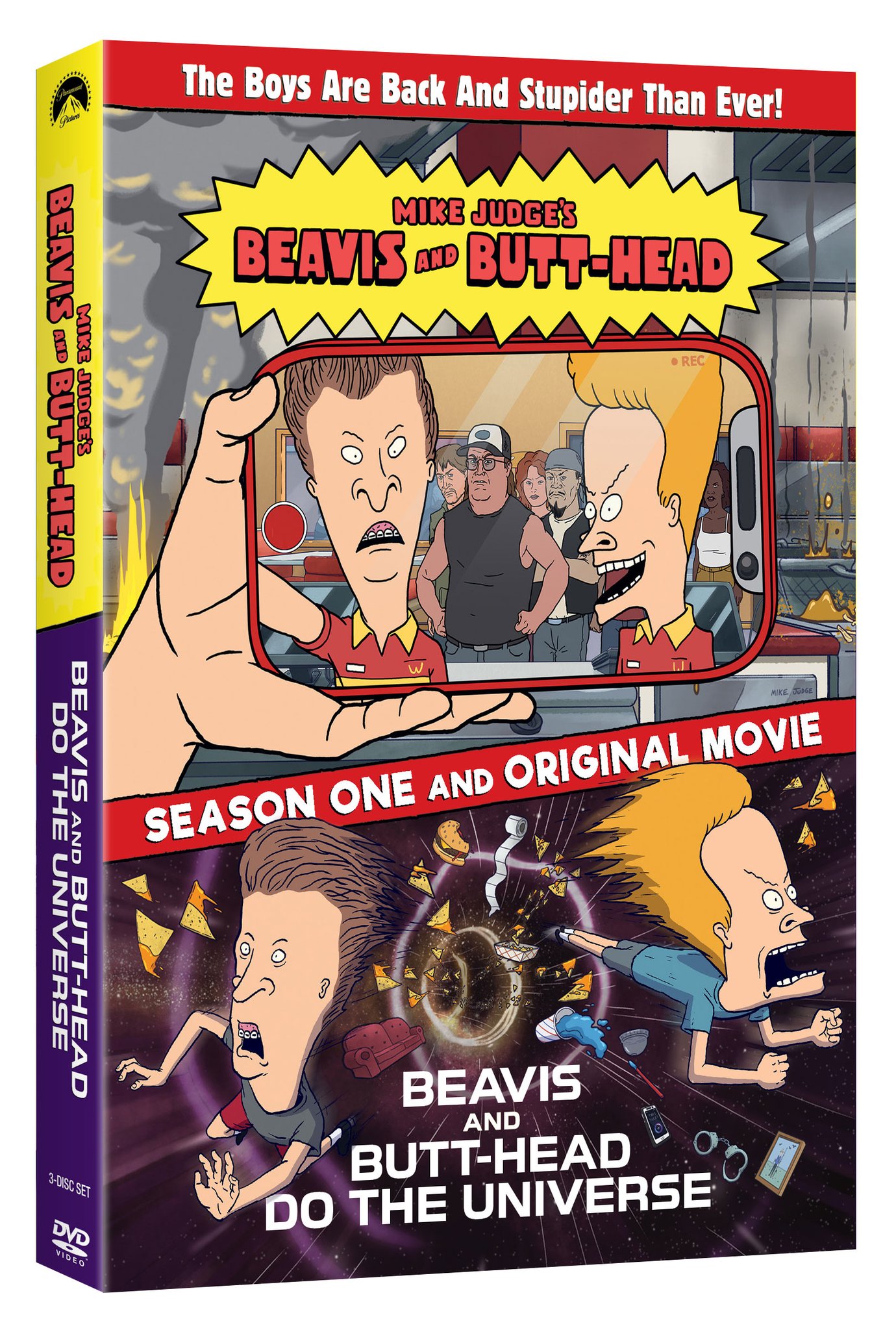 Beavis and Butt-Head 2022 season 1 DVD release details