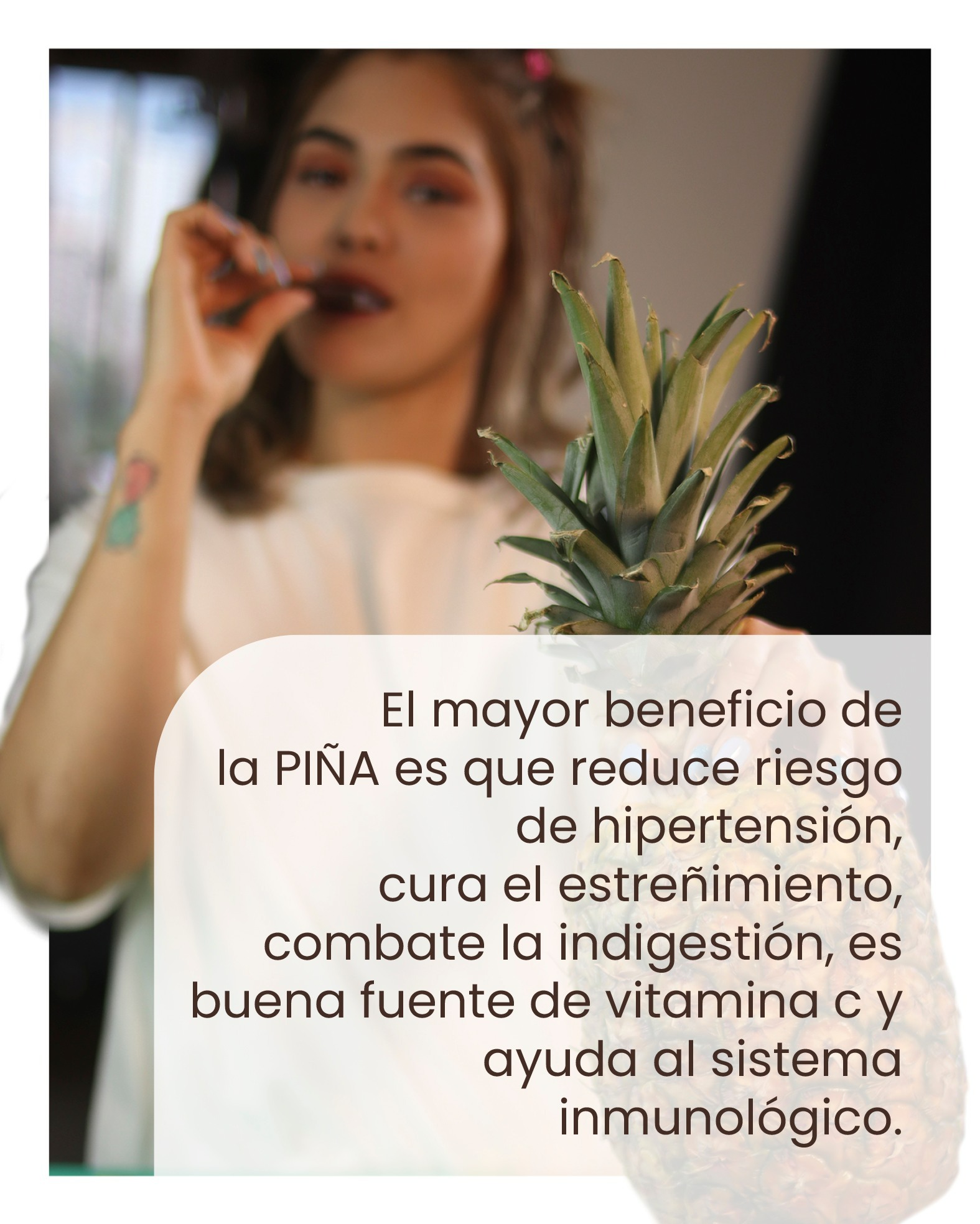 Teksi Natural - La piña es una fruta tropical dulce y...