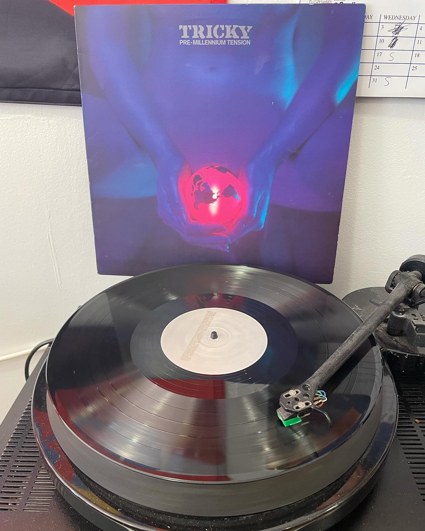 Tricky's Pre-Millennium Tension on pink vinyl