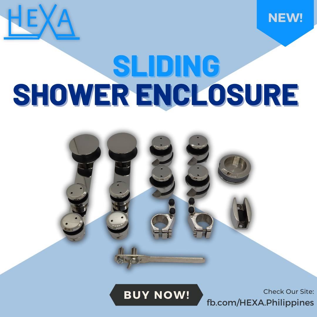 HEXA - ⬡⬡⬡ SLIDING SHOWER ENCLOSURE ⬡⬡⬡ Use sliding doors that are ...