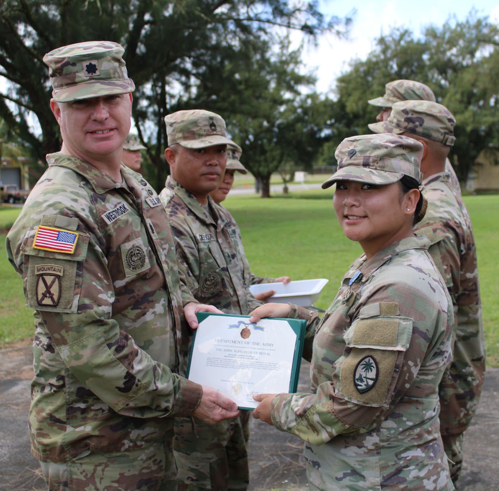 SPC Cabo, SPC Nicholas, and PFC... - Guam National Guard
