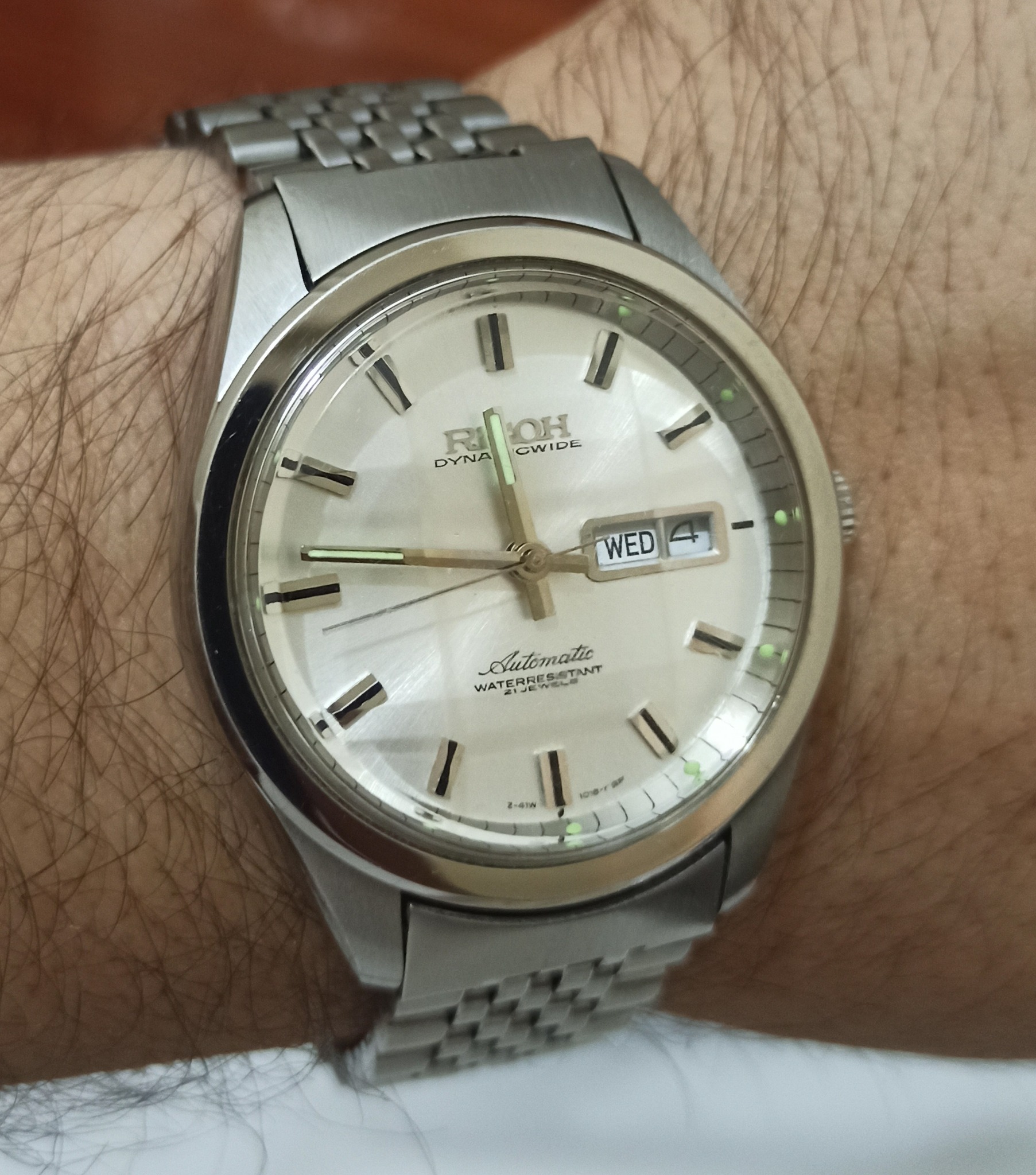 Vintage automatic watch with 21 jewels for sale