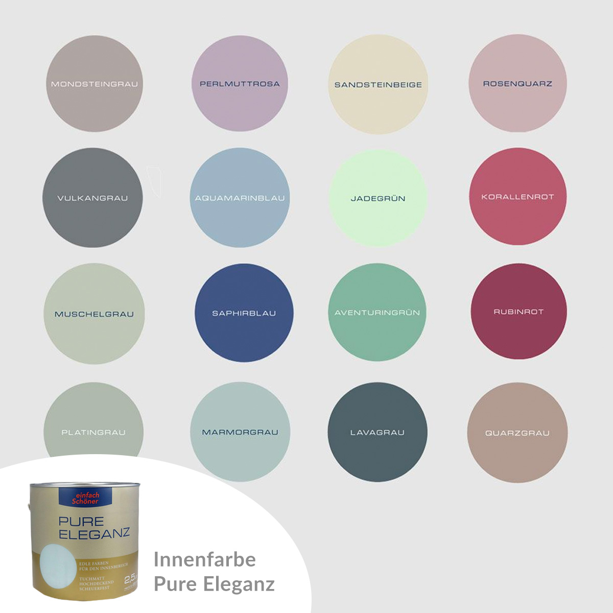 Mondsteingrau 🪨, Perulmuttrosa 🐚, Saphirblau 💎 oder doch lieber Adventuringrün 🌱? Was ist dein persönlicher Favorit und würde super in Dein Zuhause passen 😍? Egal welchen Einrichtungsstil Du bevorzug