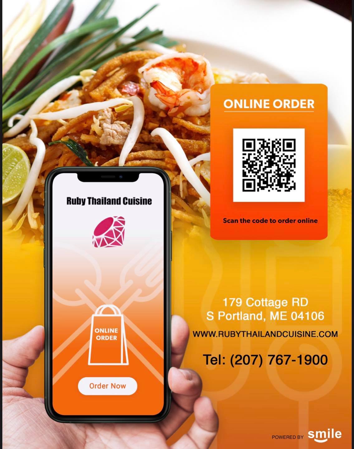 Ruby Thailand Cuisine | South Portland ME