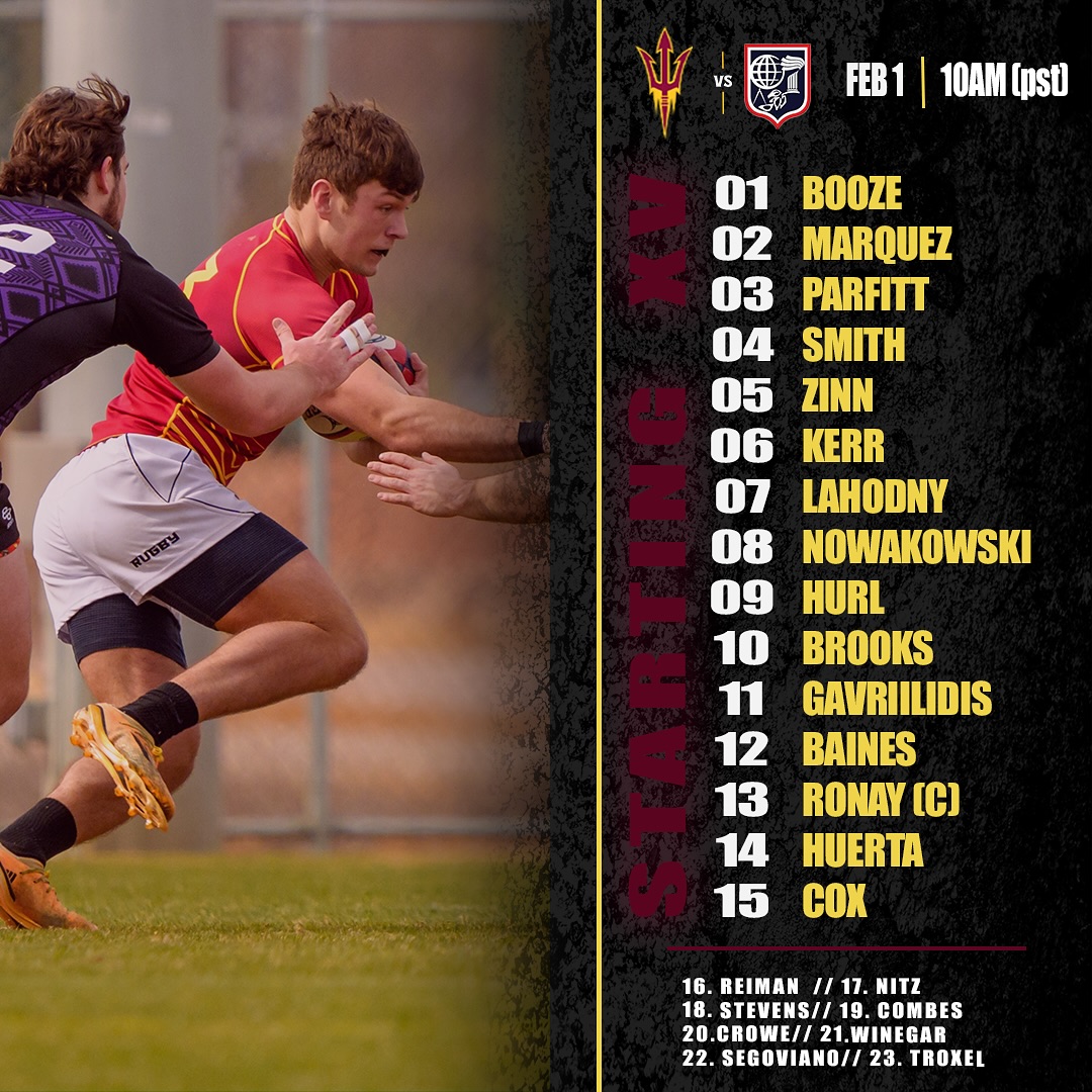 Men's Rugby Club at Arizona State | Tempe AZ