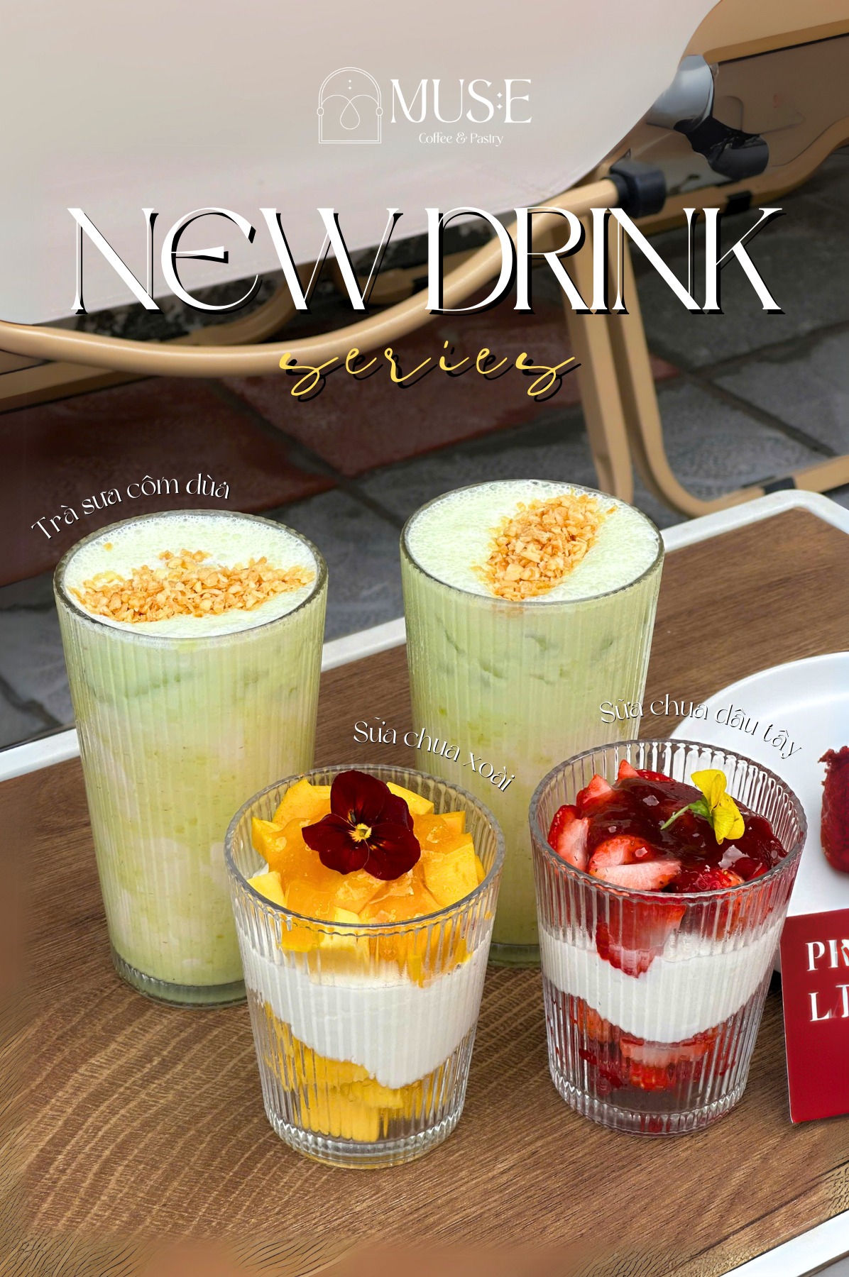 MUS:E CẬP NHẬT MENU – CÓ GÌ MỚI... - 𝐌𝐔𝐒𝐄 𝐂𝐨𝐟𝐟𝐞𝐞 & 𝐏𝐚𝐬𝐭𝐫𝐲 | Facebook