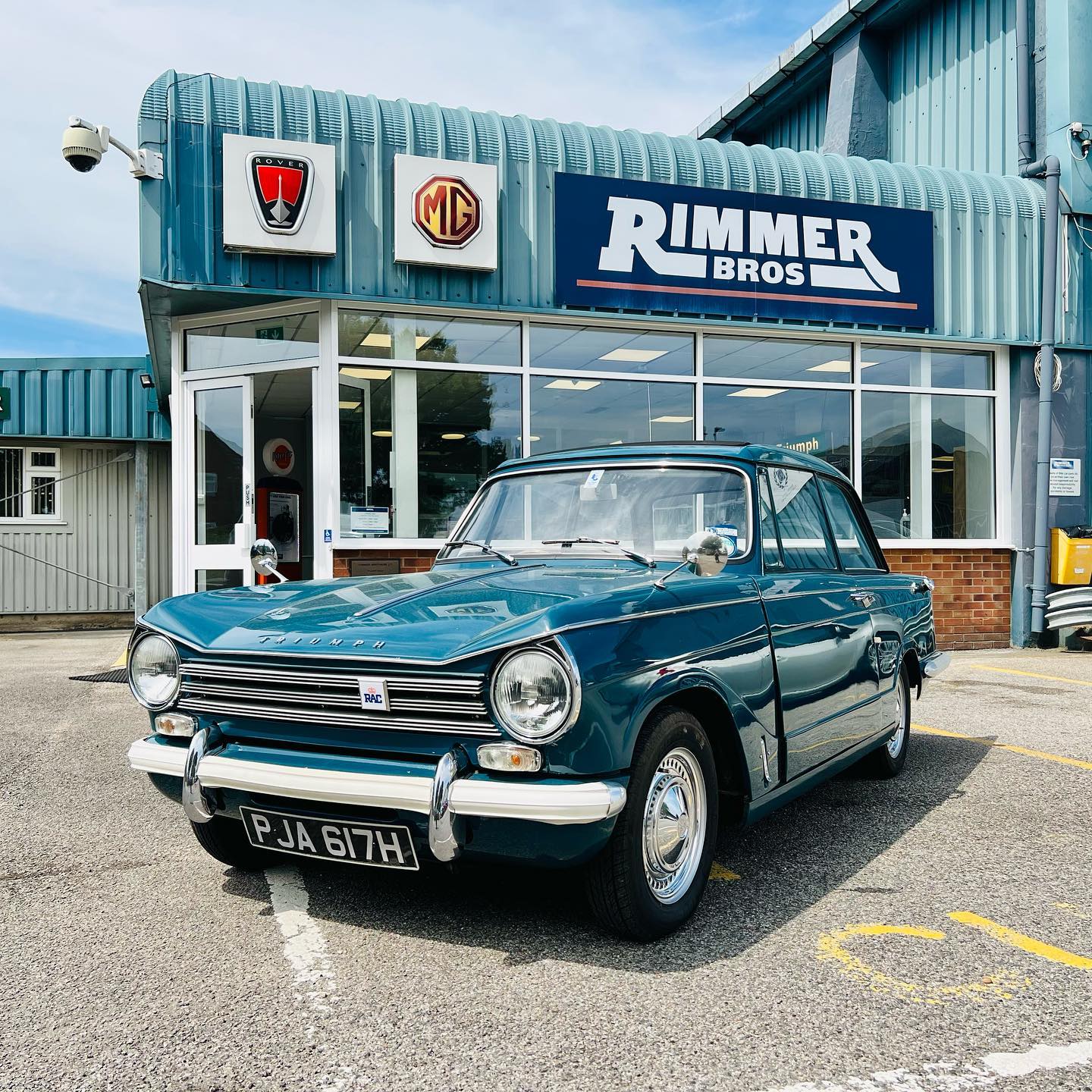 Rimmer Bros - ⭐️ Meet Will & His Triumph Herald ⭐️ 1970... | Facebook