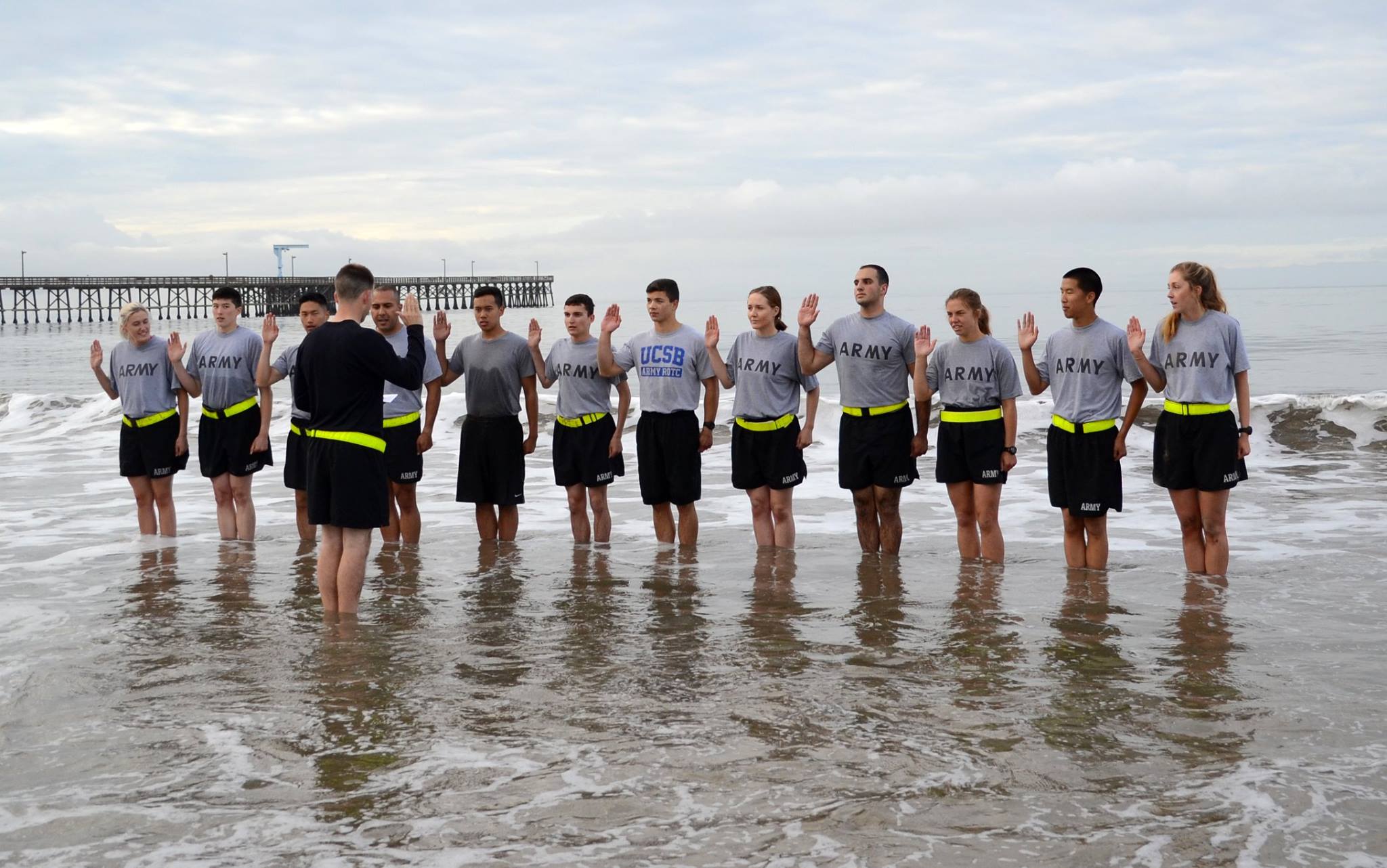UCSB ROTC - Congratulations to these newly contracted... | Facebook