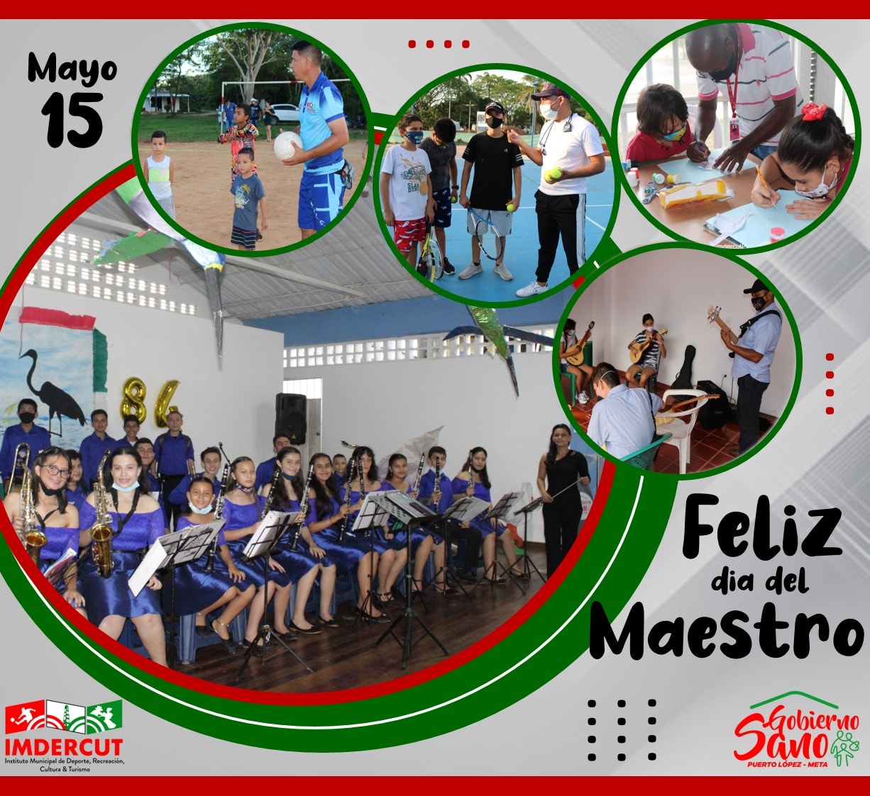 ¡Feliz Día del Maestro👩‍🏫👨‍🏫⚽🎺🎶! Gracias Maestros por su compromiso ...