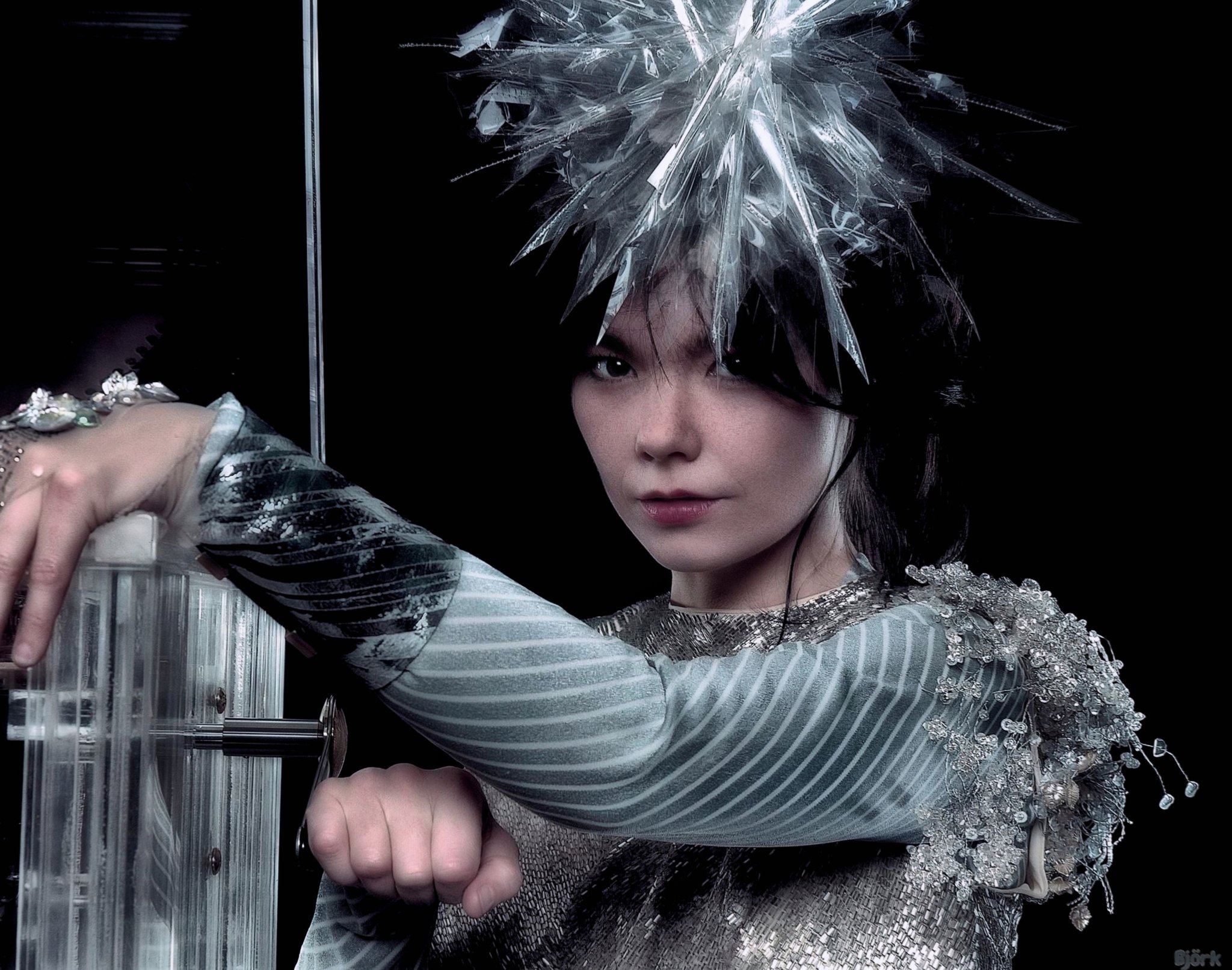 Bjork Nylon magazine cover story June 2001