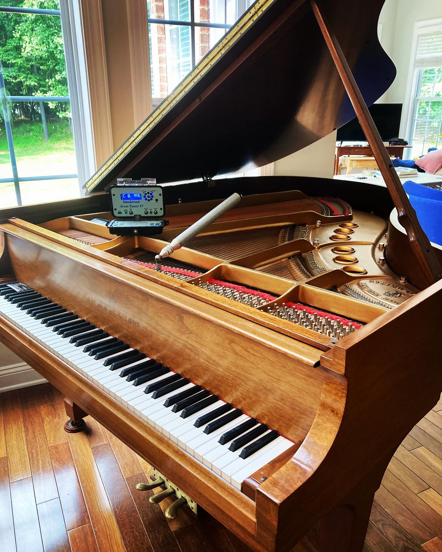 Steinway model M #steinway... - A 440 Piano Service | Facebook