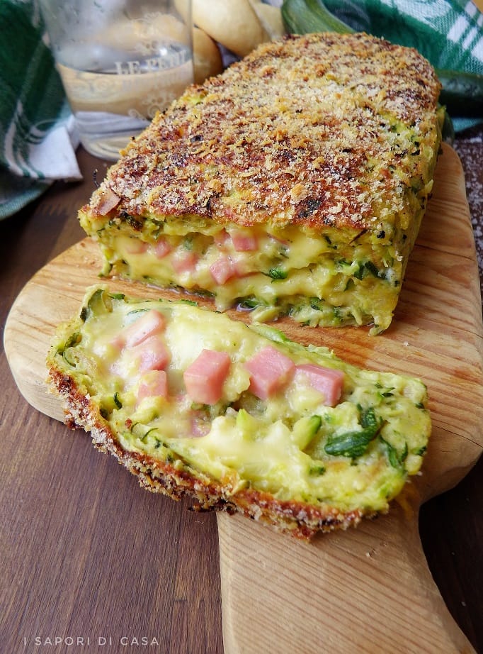 Blog - Polpettone di zucchine ripieno con prosciutto e formaggio ...
