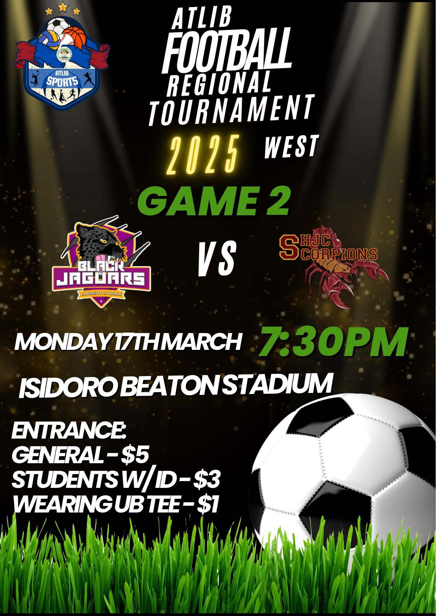 ATLIB - ⚽🔥 More Football Action in the West! 🔥⚽ The UB Black Jaguars 🐆 ...
