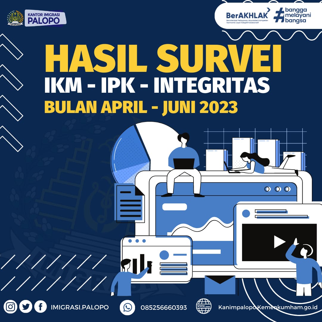 Imigrasi Palopo - Yuk Simak Hasil Survey IPK IKM dan... | Facebook