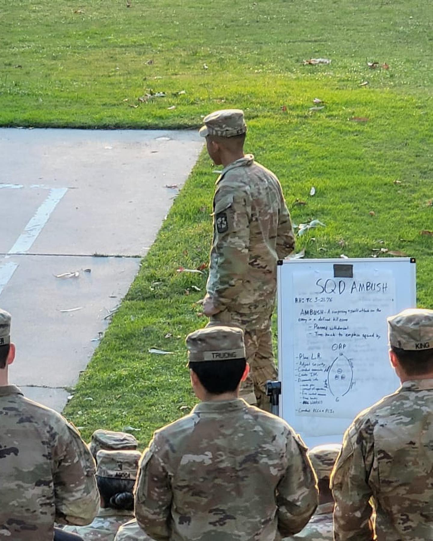UCLA Army ROTC - A few pics from squad ambush lab earlier...