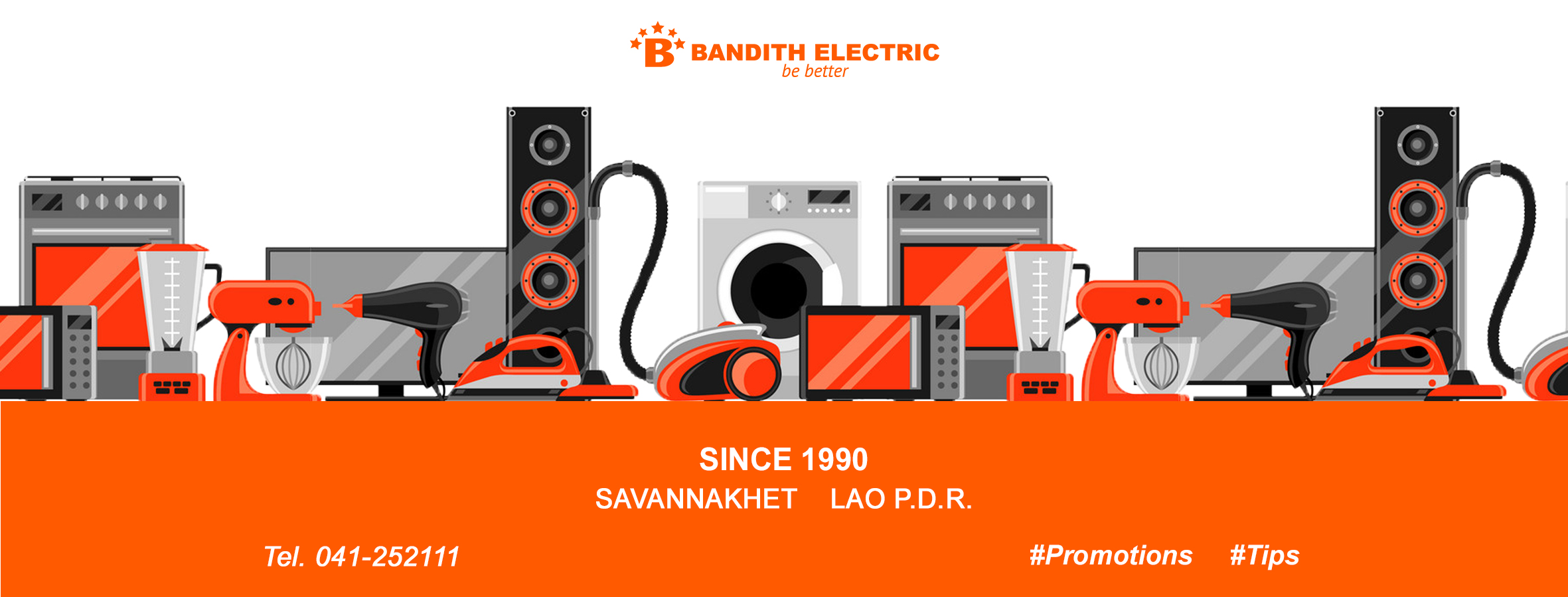 Bandith Electric - ຮ້ານ ບັນດິດ ເຄື່ອງໄຟຟ້າ | Savannakhét