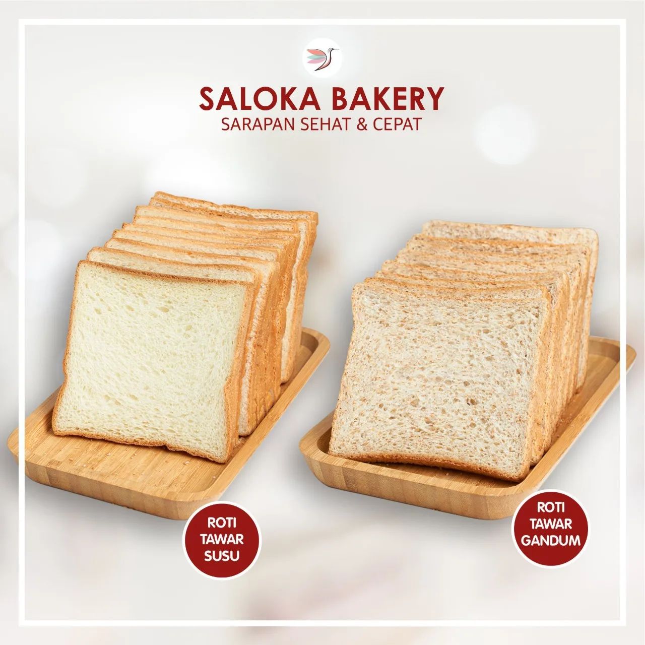 Bekkerlekker - Saloka Bakery juga punya loh roti tawar... | Facebook