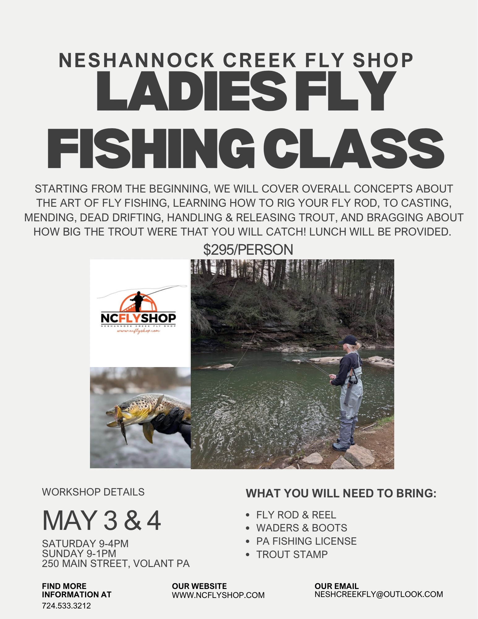Ladies Fly Fishing School