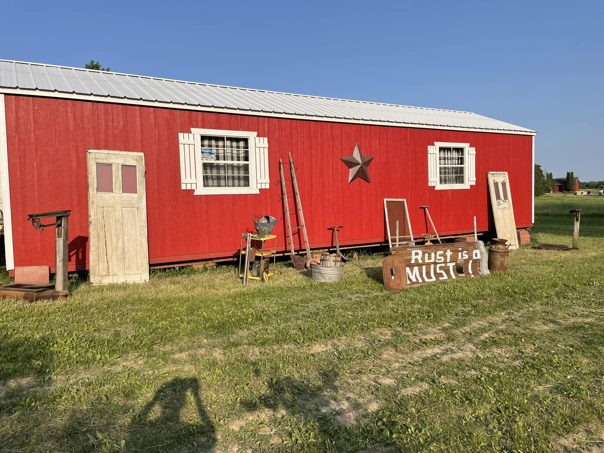 The RUST pile is growing for the... - Rustic Ranch Relics