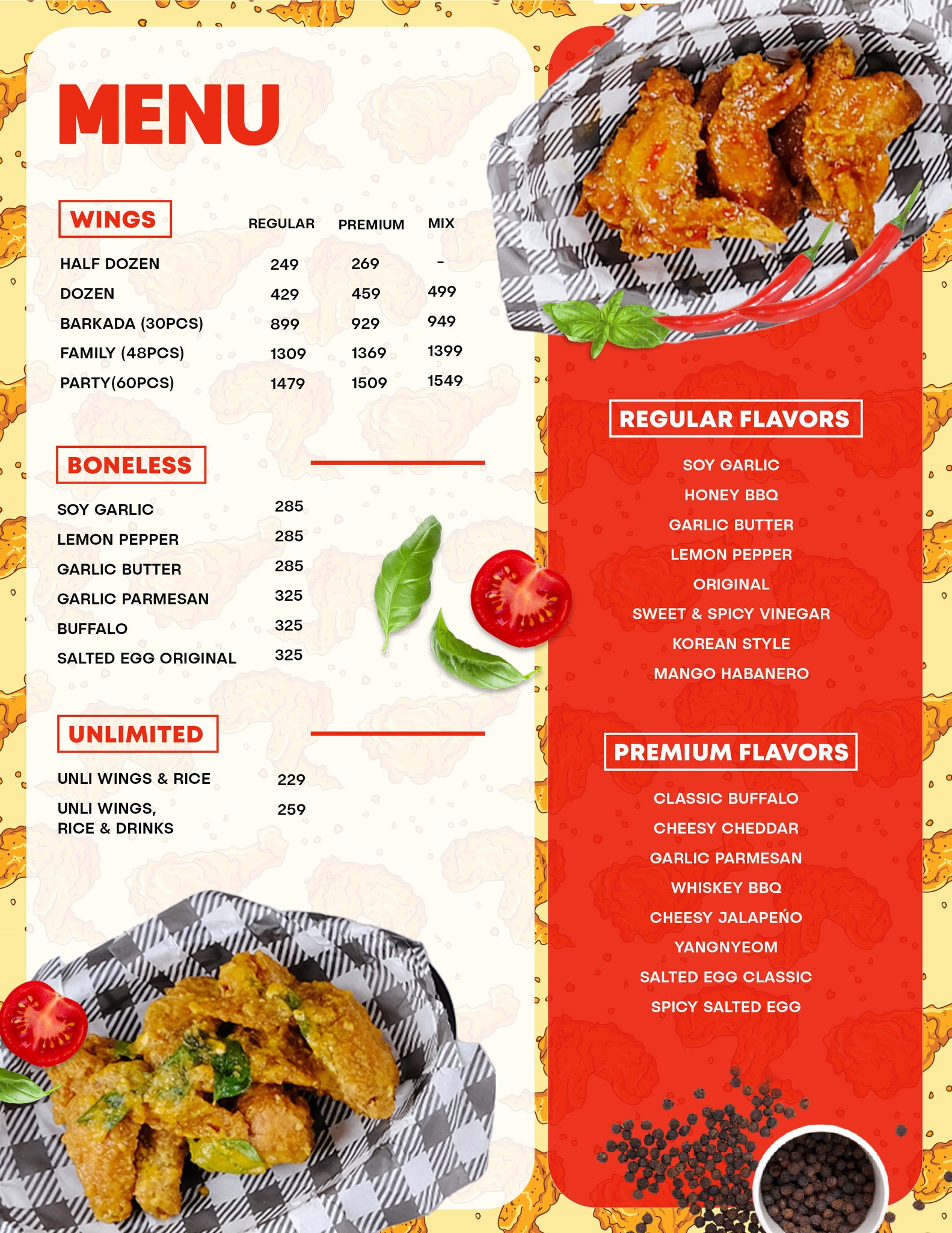 ChicKae - NEW MENU for 2023! Got Cravings? check our new... | Facebook