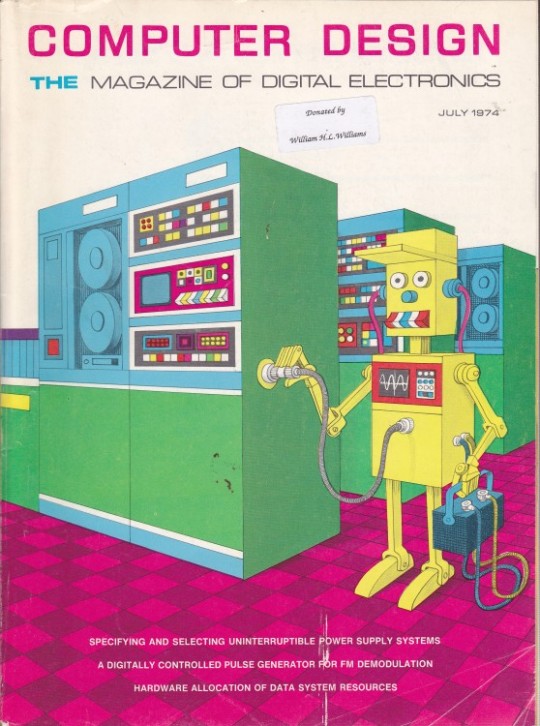 RCA COS/MOS integrated circuits databook from 1974