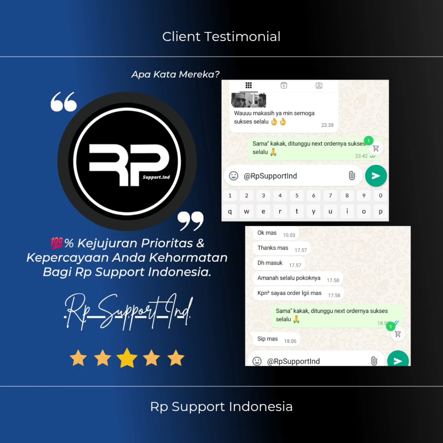 Rp - 🛒 Informasi lengkap cek bio profil + keep story! | Facebook